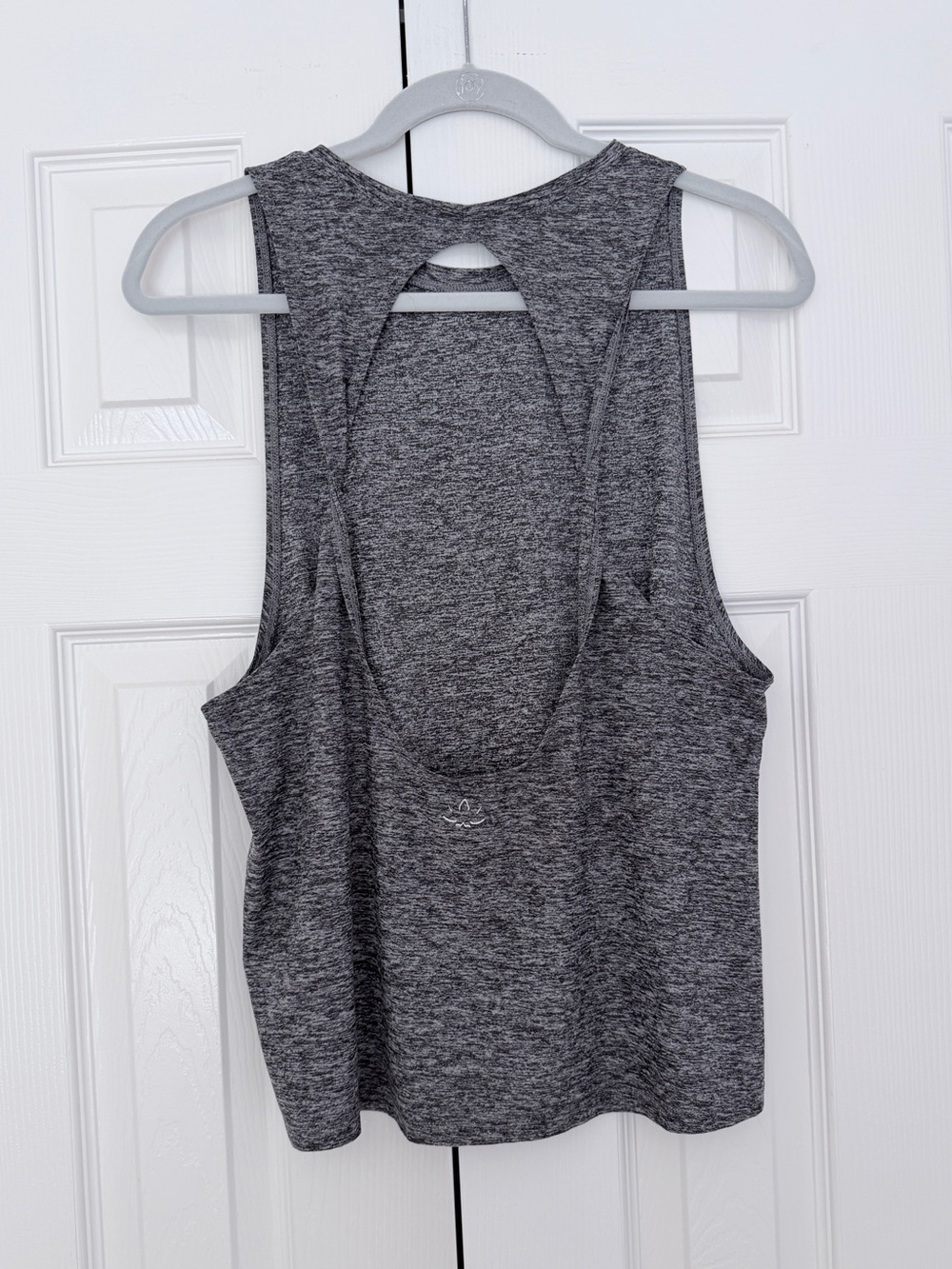 Beyond Yoga Charcoal Heather Sleeveless Tank Sz S - Picture 2 of 4